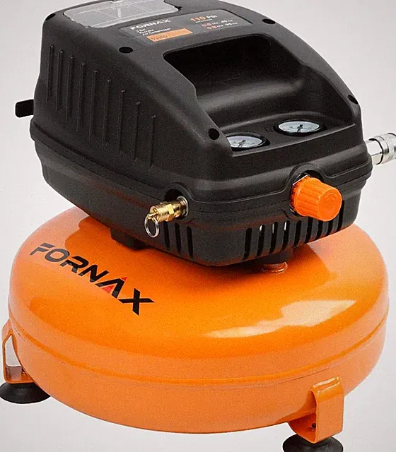 3 Gallon Pancake Air Compressor FORNAX 110 PSI Oil Free